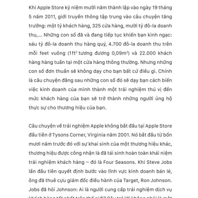 Trải Nghiệm Apple - Xây Dựng Lòng Trung Thành Không Chỉ Từ Sản Phẩm