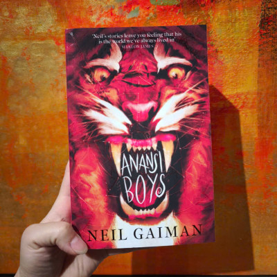 Sách - Anansi Boys by Neil Gaiman - Fantasy /Fiction in English
