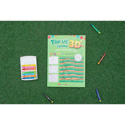 Tập vẽ tranh 3D, khơi nguồn sáng tạo