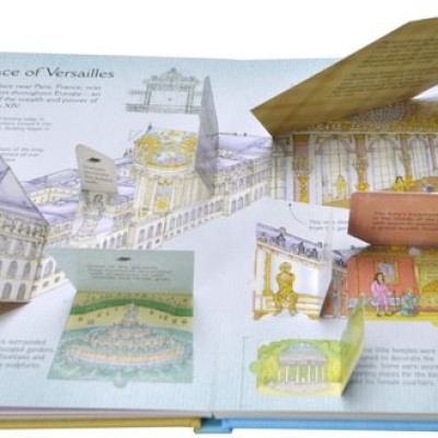 Sách tương tác tiếng Anh - Usborne See Inside Famous Buildings