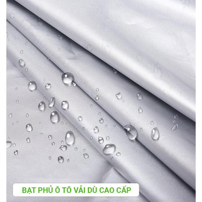Bạt phủ xe ô tô 5 chỗ Toyota Wigo 3 lớp chống nóng, chống thấm, chống bụi. Bạt phủ xe Wigo, Bạt trùm xe hơi