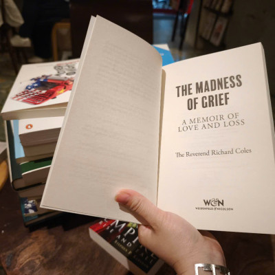 Sách - The Madness of Grief: A Memoir of Love and Loss by Richard Coles - Nonfiction/ Grief in English