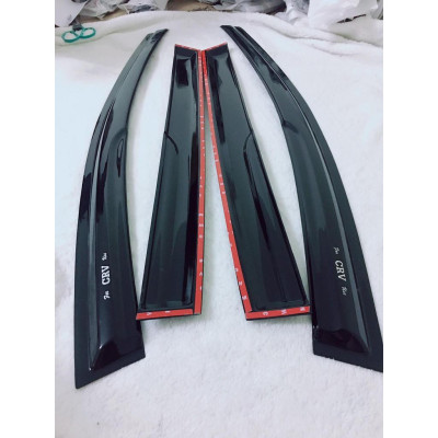 Vè Che Mưa dành cho Xe CRV 2017+ chất liệu nhựa đen sang trọng,có sẵn keo 3M,dễ lắp,bảo vệ xe hiệu quả