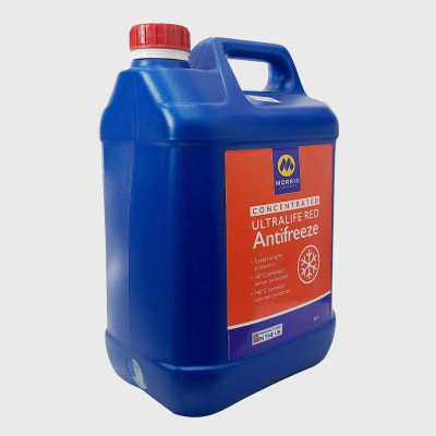 Nước Làm Mát Đỏ Cao Cấp Cho Động Cơ Xăng - Morris Lubricants Ultralife Red Longlife / Can 5L