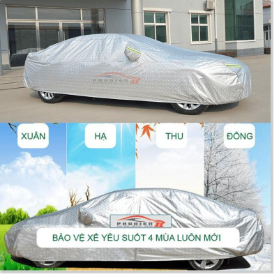 Bạt Phủ Ô Tô #Mazda CX5 CAO CẤP 3 LỚP -Tráng Bạc Cách Nhiệt, Chống Nước, Chống Trộm Gương(hàng cao cấp)