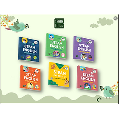 BỘ SÁCH STEAM ENGLISH