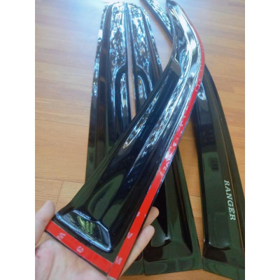 Vè Che Mưa Xe FORD RANGER 2016 - 2022 NHỰA ĐEN DÀY