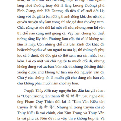 Truyện Thúy Kiều - Nguyễn Du (Tái Bản)