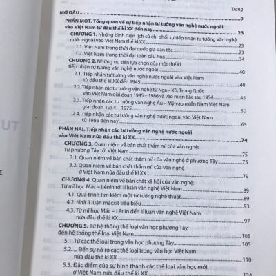 Việt Nam Một Thế Kỉ Tiếp Nhận Tư Tưởng Văn Nghệ Nước Ngoài