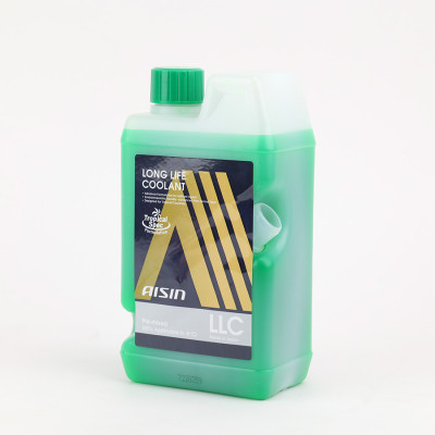 Nước Làm Mát Động Cơ Màu Xanh Lá AISIN Long Life Coolant 20% 1 Lít LCPM20A1LG - Nhập Khẩu Chính Hãng