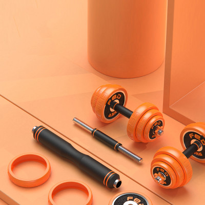 Bộ Tạ Tay Tháo Lắp 30kg Đa Năng FED730 Nhập Khẩu Chất Liệu Gang Mạ Niken