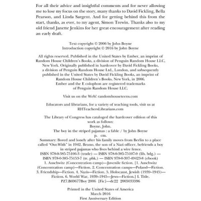 The Boy In The Striped Pajamas