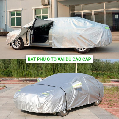 Bạt phủ xe ô tô 5 chỗ Toyota Wigo 3 lớp chống nóng, chống thấm, chống bụi. Bạt phủ xe Wigo, Bạt trùm xe hơi
