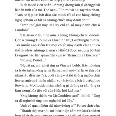 Bí Ẩn Ba Phần Tư - The Mystery of Three Quarters (Agatha Christie)