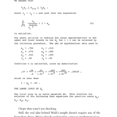 How Not To Be Wrong: The Power Of Mathematical Thinking