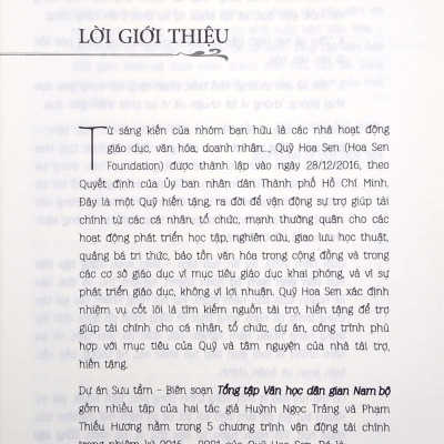 Tổng Tập Văn Học Dân Gian Nam Bộ - Tập 1