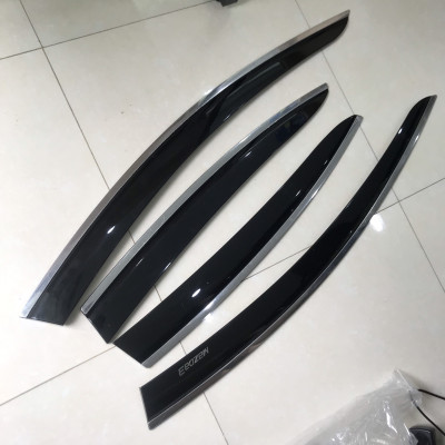 Bộ vè mưa chỉ mạ inox dành cho xe Mazda 3 đời 2018-2020