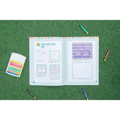 Tập vẽ tranh 3D, khơi nguồn sáng tạo