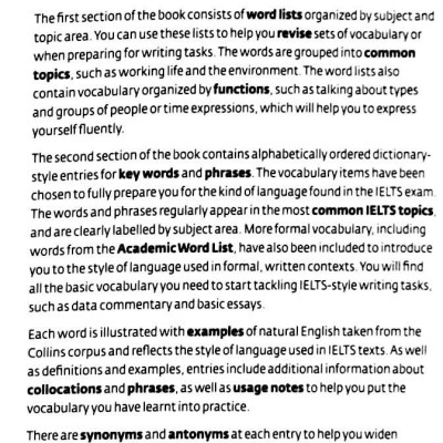 Collins Cobuild - Key Words For IELTS (Book 1: Starter)