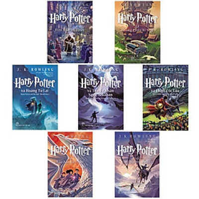 Combo Harry Potter (Trọn Bộ 7 Cuốn ) + Tặng Kèm Quà Lưu Niệm Ngẫu Nhiên