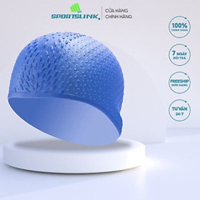 Nón bơi người lớn Silicone chống thấm phủ tai SC-4611