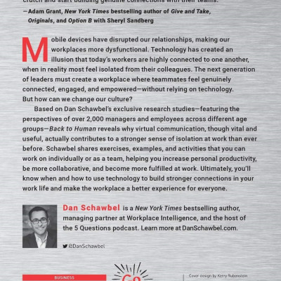 Back To Human: How Great Leaders Create Connection In The Age Of Isolation