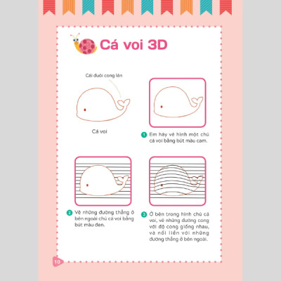 Tập Vẽ Tranh 3D - Khơi Nguồn Sáng Tạo - Cấp Độ 4 - Động Vật