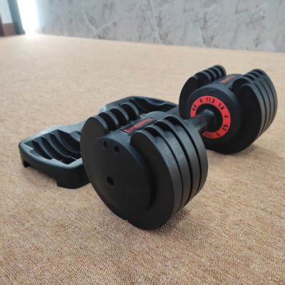 Bộ tạ tay điều chỉnh 11,5kg (2 tay - 23kg), tạ tay xoay tay cầm điều chỉnh mức nặng linh hoạt T THIEN TRUONG SPORT