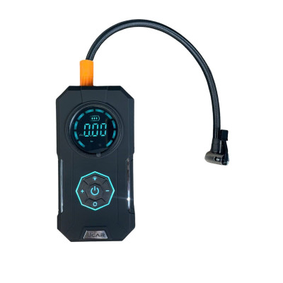 Máy bơm lốp xe máy, xe ô tô, xe đạp, bơm bóng UCAR I-01, pin sạc nhỏ gọn, tự động dừng khi đủ áp suất, có đèn LED