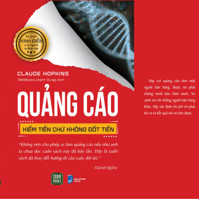 Sách - Quảng Cáo Kiếm Tiền Chứ Không Đốt Tiền - Claude C. Hopkins