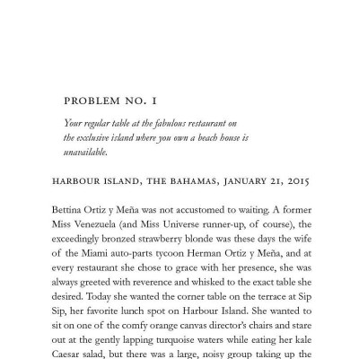 Rich People Problems