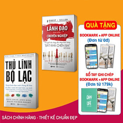 combo 2 cuốn Lãnh Đạo Bán Hàng Chuyên Nghiệp – Bí Quyết Xây Dựng Đội Nhóm Bán Hàng “Bất Khả Chiến Bại” vàThủ Lĩnh Bộ Lạc – Thuật Lãnh Đạo Xuất Chúng Để Đưa Tổ Chức Vươn Tới Một Tầm Cao Mới TV