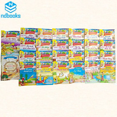 Sách - Combo 23 cuốn Truyện cổ tích Việt Nam - Song ngữ Việt Anh - ndbooks