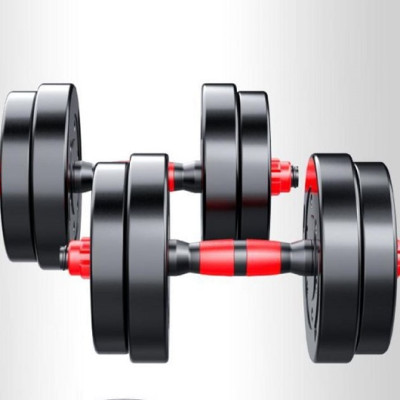 Bộ tạ miếng nhựa đen PVC 10KG đa năng thiết kế mới nhất Cao Cấp 