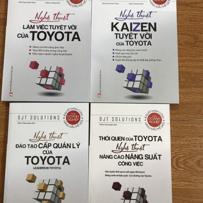 Combo sách Toyota - Trọn bộ 11 cuốn - Bí quyết thành công của doanh nghiệp hàng đầu thế giới
