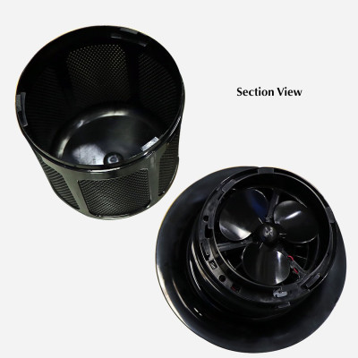 Máy Lọc Không Khí Và Khử Mùi Trên Ô Tô Hàn Quốc MOSCLEAN AC1 - Tặng Máy Bắt Muỗi Và Diệt Côn Trùng UV Hàn Quốc MOSCLEAN  (Đen)