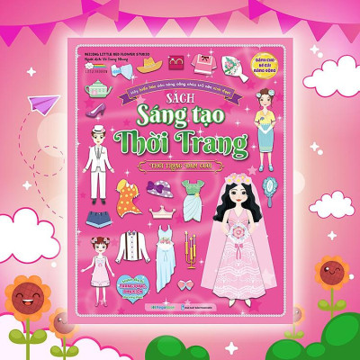 Sách Sáng tạo thời trang (Hơn 100 stickers)