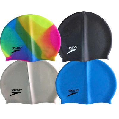 Nón Bơi Vải Silicon Cao Cấp Mềm Mại Kiểu Dáng Năng Động Dành Cho Vận Động Viên Chuyên Nghiệp Hoặc Người Có Sở Thích Đi Bơi Mỗi Ngày Mũ Bơi Màu Đen