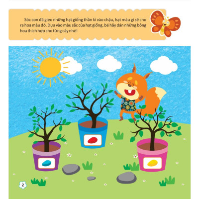 Sách - Sticker Bóc Dán Thông Minh - Phát Triển Chỉ Số Thông Minh IQ ( 2 - 6 tuổi ) - Ndbooks