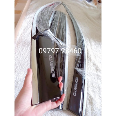 Vè che mưa Kia Sorento 2021-2022 chỉ inox cao cấp, đổi lại và hoàn tiền trong 30 ngày nếu không hài lòng