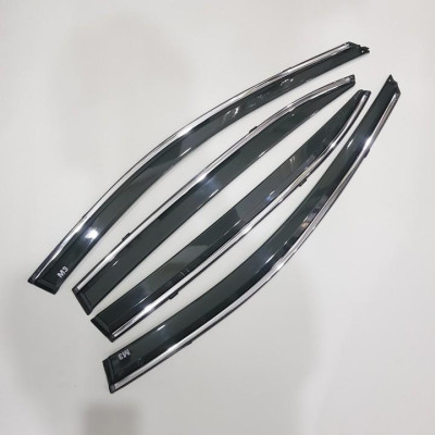 Bộ vè che mưa Mazda 3 2014-2019 chỉ mạ Crom cao cấp