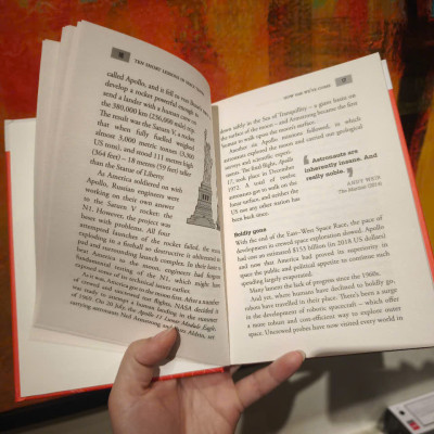 Sách - 10 Short Lessons in Space Travel by Paul Parsons - Space / Nonfiction / Science