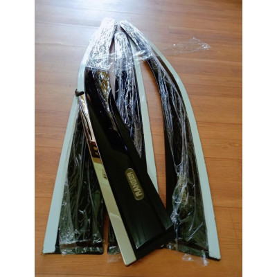 Vè che mưa xe Ranger 2015-2022 chỉ inox cao cấp