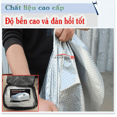 Bạt Phủ Ô Tô HONDA CRV CAO CẤP 3 LỚP Tráng Bạc Cách Nhiệt, Chống Nước, Chống Trộm Gương (hàng cao cấp)