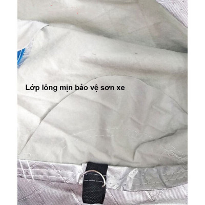 Bạt Trùm Xe Hơi, Bạt Phủ Ô Tô 7 Chỗ Xếp Gọn Tráng Nhôm Phản Quang Chống Nóng, Chống Mưa Cách Nhiệt