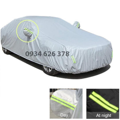 Bạt phủ xe ô tô Mazda CX3 3 lớp tráng bạc thông minh, chất liệu vải dù oxford cao cấp, áo chùm bảo vệ xe 4,5,7 chỗ