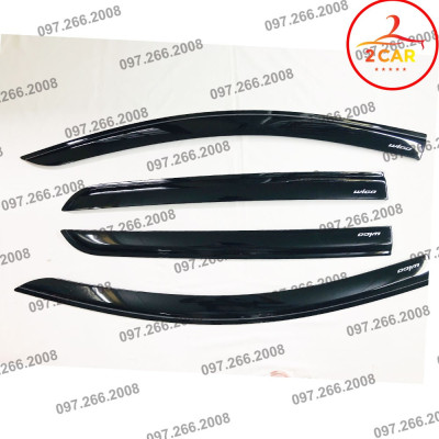 Vè che mưa xe Toyota Wigo 2018 2019 2020 2021 nhựa đen dày