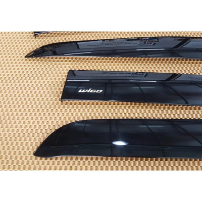 Vè Che Mưa Dành Cho Xe Toyota Wigo 2018 2019 2020, Màu Đen Bộ 4 Vè