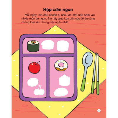 Hình dán thú vị, rèn trí thông minh - Tư duy logic