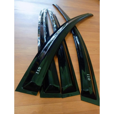 Vè Che Mưa Xe Hyundai i10 2014 - 2020, Bản Sedan - Hatchback nhựa đen